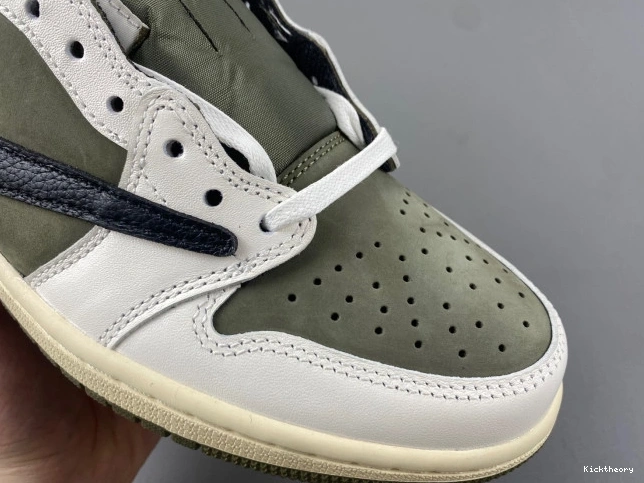 Kick Theory DM7866-200 OLIVE SCOTT X LOW TRAVIS JORDAN AIR 1 OG MEDIUM 0704